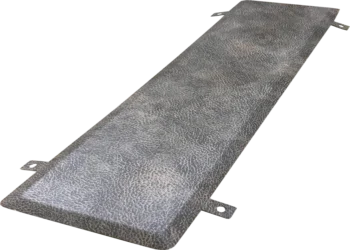Example of soft touch hydrographics in which a special clear coat is applied to simulate a soft touch and can enhance the simulated appearance that hydrographics provides