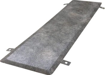 Example of soft touch hydrographics in which a special clear coat is applied to simulate a soft touch and can enhance the simulated appearance that hydrographics provides