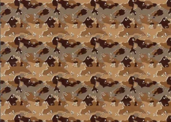 153 Camo Small-Tan-Brown-Grey