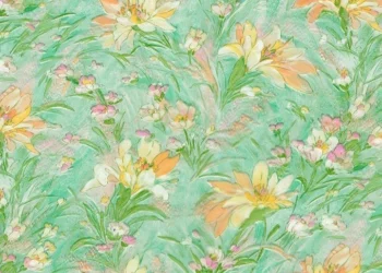 255 Flower-Light Green