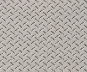 Diamond plate hydrographics film swatch / pattern