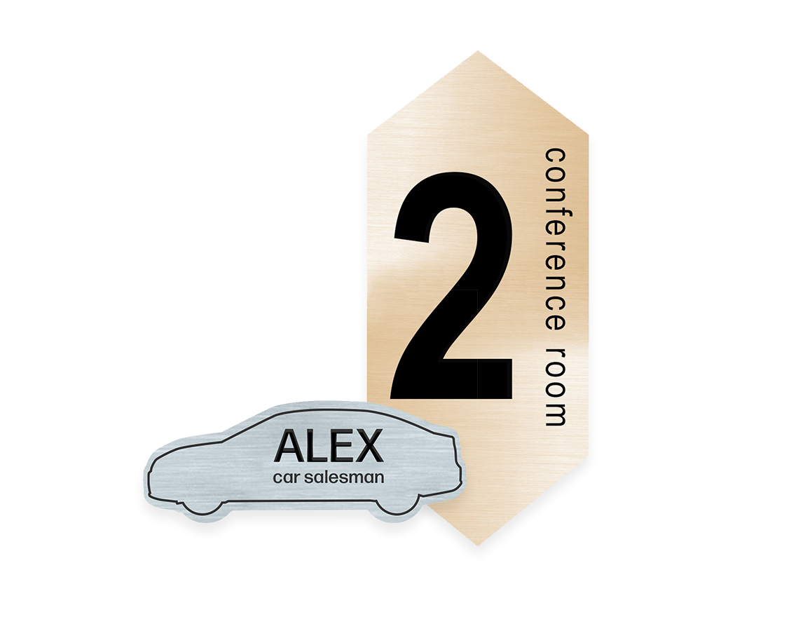 IPI Sign Kit Web Hardwear Metallic