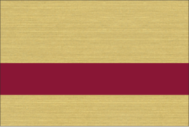 Brushed Gold/Burgundy