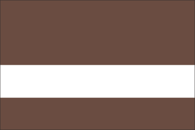 Chocolate Brown/White