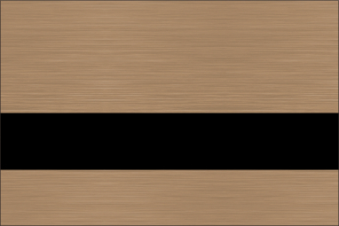 Brushed Copper/Black