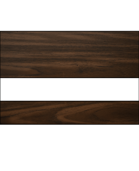 Dark Walnut/White