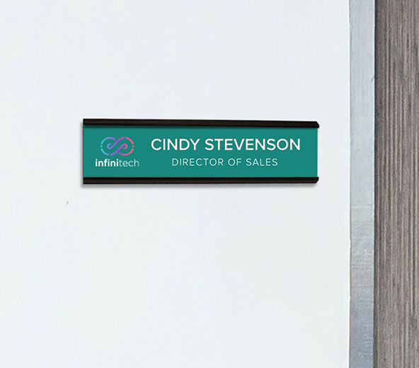 ADA exam room sign with Braille