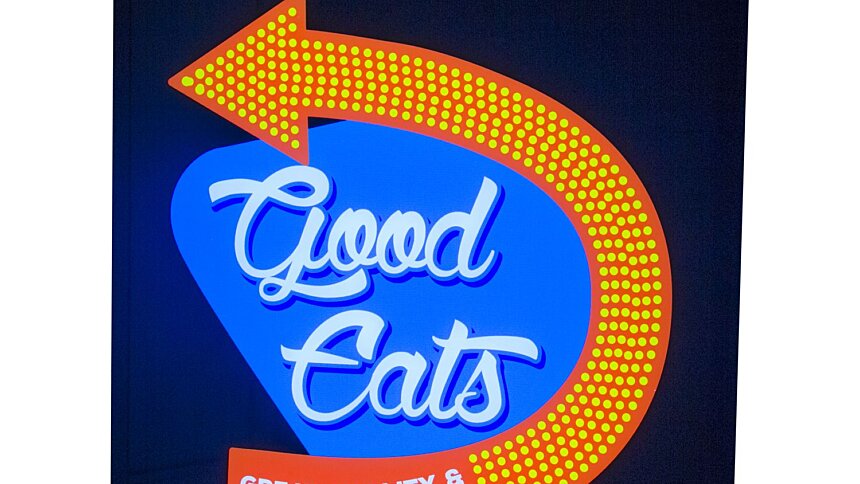 Goodeats Ledframecollection Sign